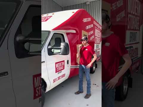 Modern Storage Box Truck