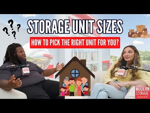 What Size Storage Unit Do You Really Need? | Modern Storage® Unpacked