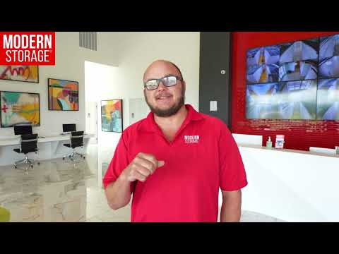 Climate Control Storage Unit Size Tour | Modern Storage®