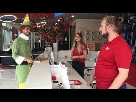 Buddy the Elf Visits Modern Storage West Little Rock