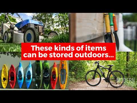 Inside vs. Outside: Where Should You Store Your Stuff? | Modern Storage®