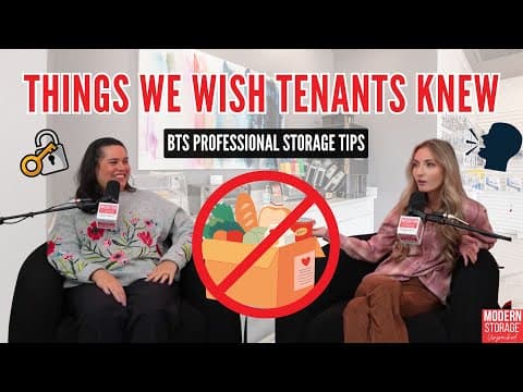 Things We Wish Tenants Knew | Modern Storage® Unpacked Podcast